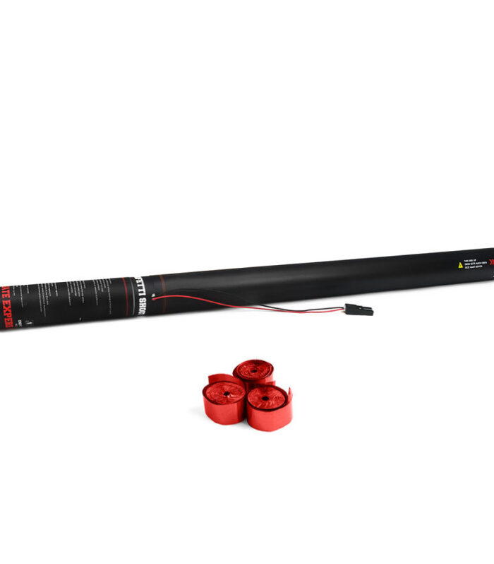 TCM FX - Elektromos Szalag Ágyú 80cm - Red Metallic